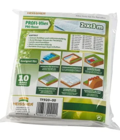 Heissner Profi-Teichvlies Extra Strong, 1 mm Weiß