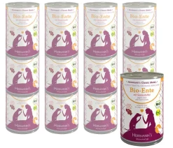 Herrmann's Nassfutter Hund - Nassfutter für Hunde Classic Menü Bio