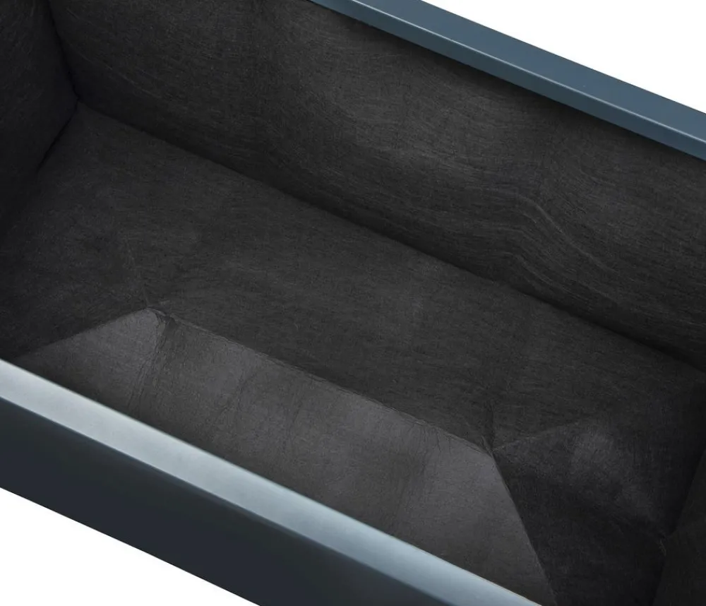 Herstera Filz-Pflanztasche, rechteckig, , ca. B1 Schwarz Outlet