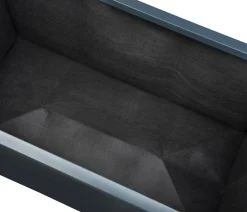 Herstera Filz-Pflanztasche, rechteckig, , ca. B100 cm Schwarz Discount