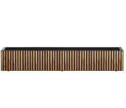 Herstera Pflanzkübel & Blumenkästen - Metall-Pflanzkasten Deco Planter Xic LED, rechteckig, /natur