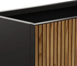 Herstera Pflanzkübel & Blumenkästen > Metall-Pflanzkasten Deco Planter, rechteckig, /natur