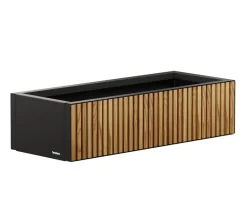Herstera Pflanzkübel & Blumenkästen > Metall-Pflanzkasten Deco Planter Xic, rechteckig, /natur