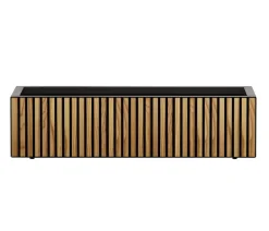 Herstera Pflanzkübel & Blumenkästen > Metall-Pflanzkasten Deco Planter Xic LED, rechteckig, /natur