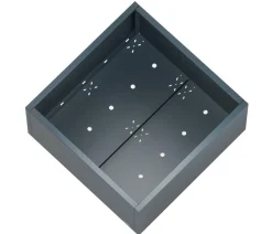 Herstera Metall-Pflanzkasten Cube Low LED, quadratisch, , ca. B100/H50/T100 cm Anthrazit Online