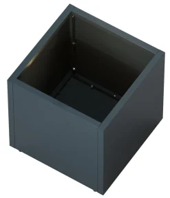 Herstera Metall-Pflanzkasten Cube LED, quadratisch, Anthrazit Best