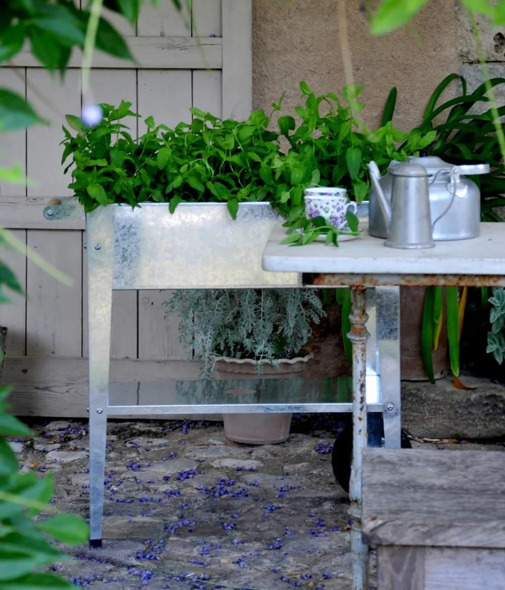 Herstera Hochbeete & Frühbeete > Stahl-Hochbeet Urban, ca. B85/H80/T50 cm