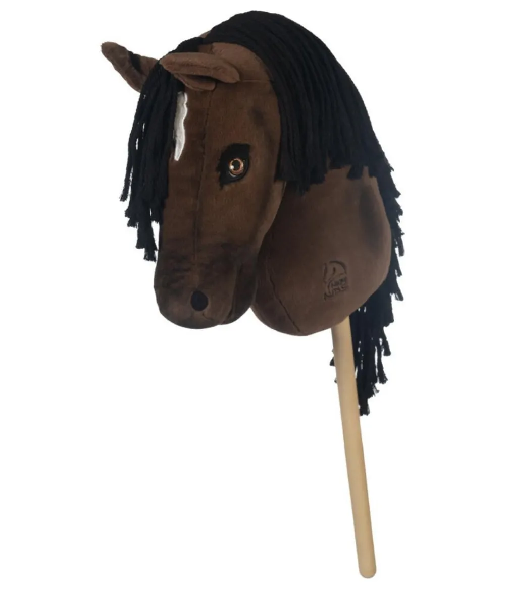 HKM KIDS Hobby Horsing|Spielzeug - Hobby Horse Dressur Avalon, braun Dunkelbraun