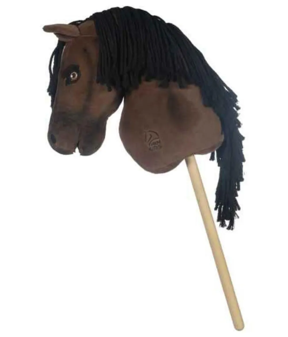 HKM KIDS Hobby Horsing|Spielzeug - Hobby Horse Dressur Avalon, braun Dunkelbraun
