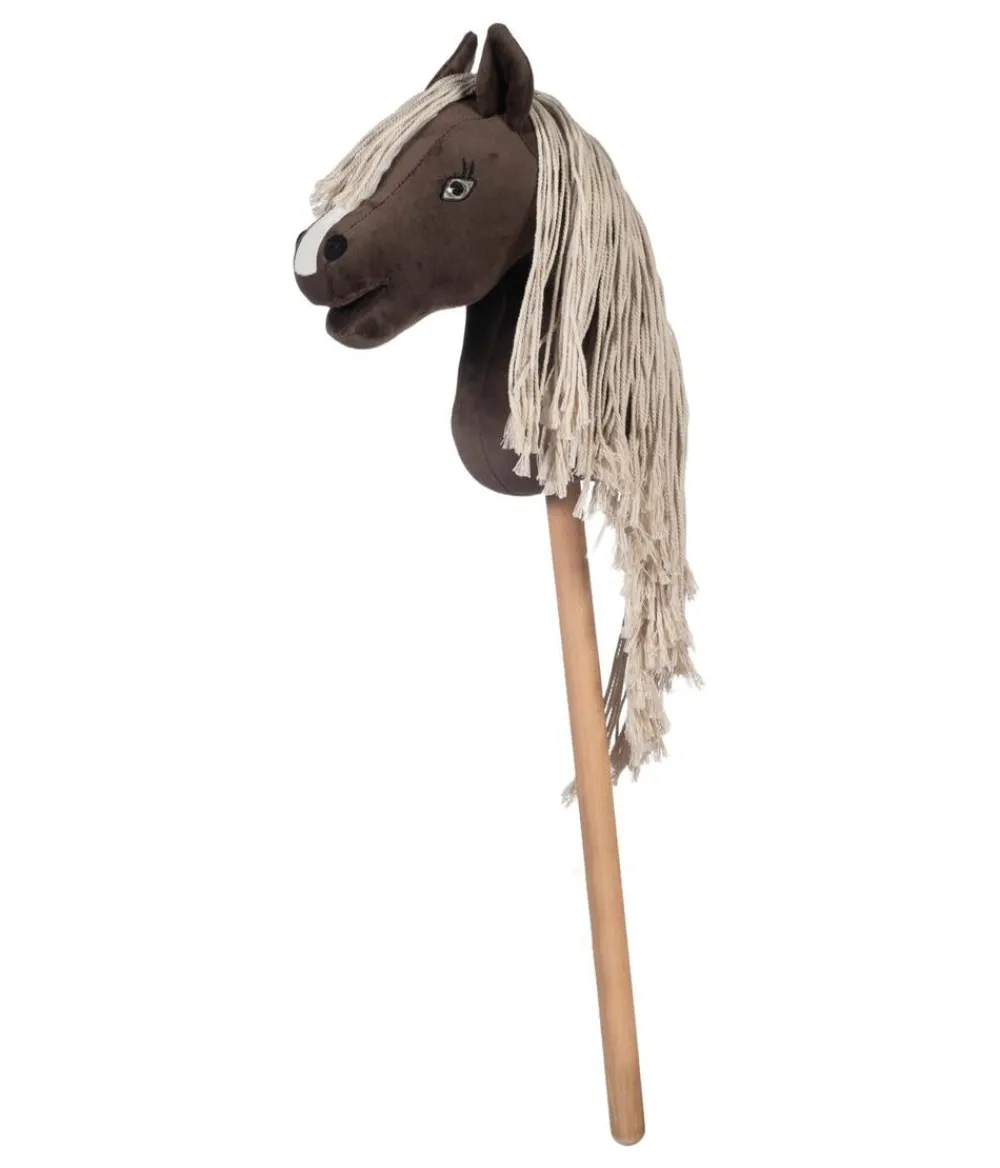HKM KIDS Hobby Horsing|Spielzeug - Hobby Horse Professional Slim Line, Dunkelbraun