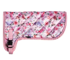HKM KIDS Hobby Horsing Decke mit Print, flower Rosa Best