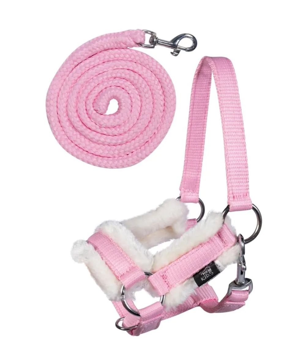 HKM KIDS Hobby Horsing|Spielzeug - Hobby Horsing Halfter und Strick, Rosa