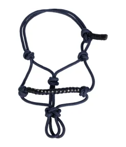 HKM KIDS Hobby Horsing Knotenhalfter Dunkelblau Online