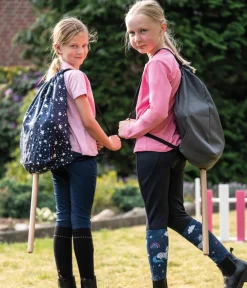 HKM KIDS Hobby Horsing Transportbeutel, navy mit Sternchen Dunkelblau Sale