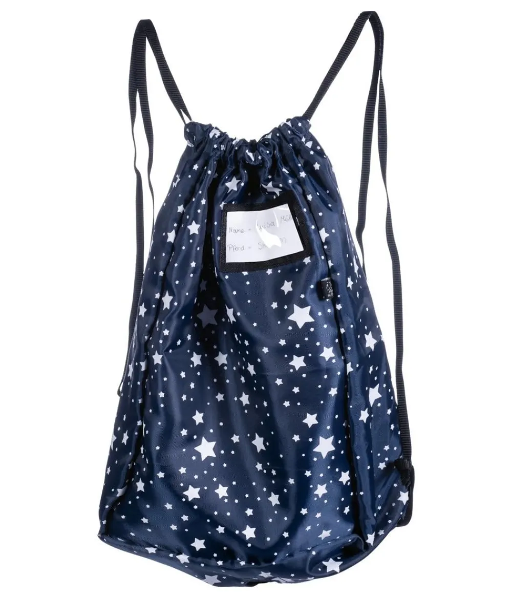 HKM KIDS Hobby Horsing Transportbeutel, navy mit Sternchen Dunkelblau Sale