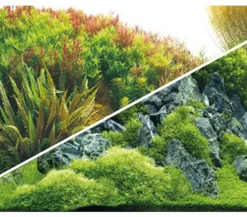 Hobby® Deko > Aquarium Rückwand Planted River/Green Rocks