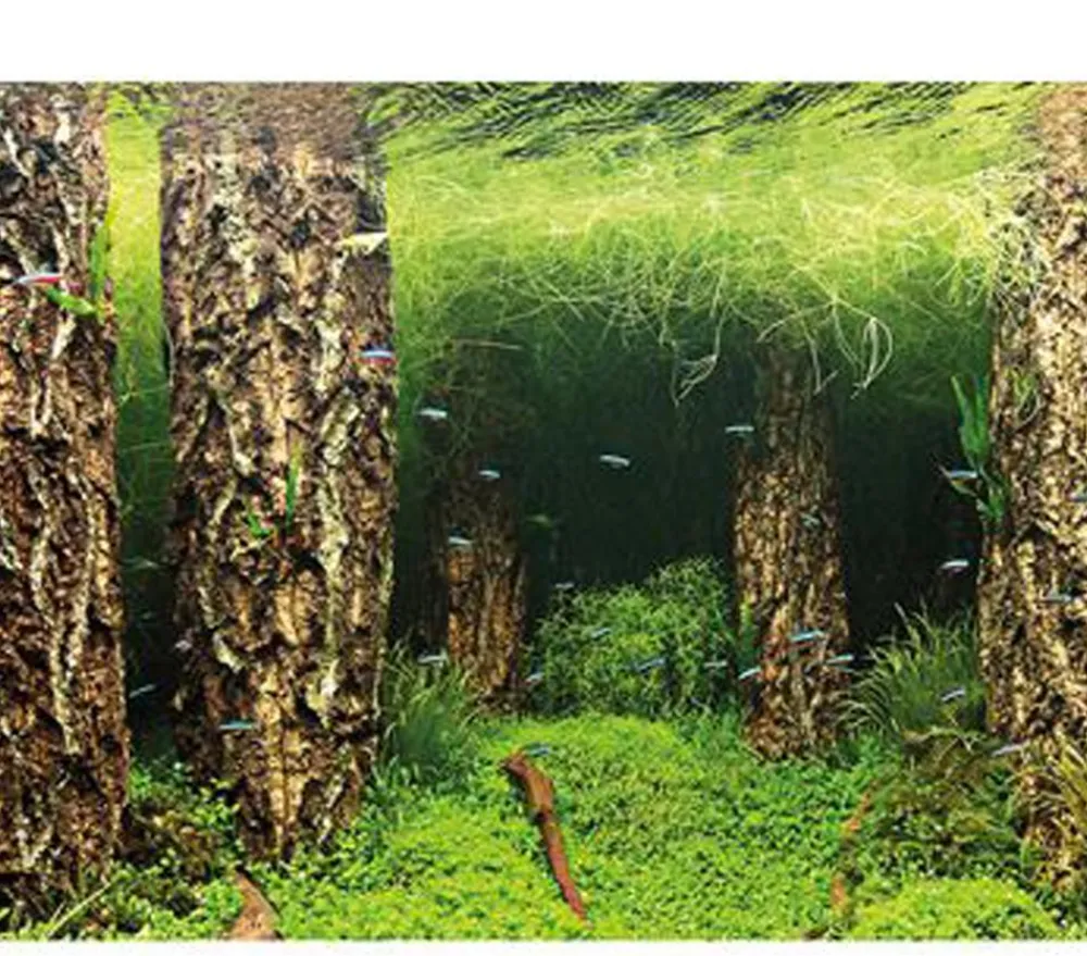 Hobby® Deko > Aquarium Rückwand Scaper's Hill/Scaper's Forest