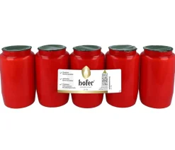Hofer Kompositions-Öl-Licht Nr. 3, , 5er-Set Rot Hot