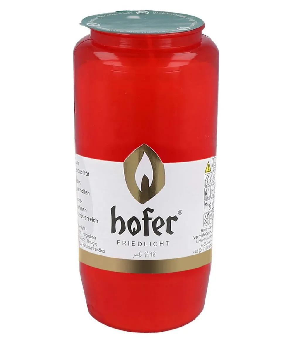 Hofer Kompositions-Öl-Licht Nr. 7, Rot New