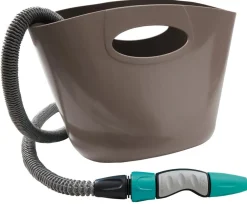 Hozelock Schlauch Aquapop, 5 - 15 m Braun New