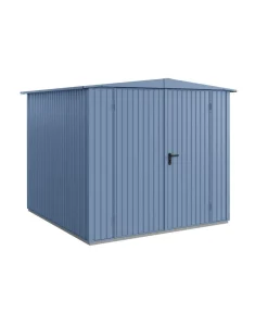Hörmann Gartenhäuser & Gerätehäuser - Berry-Gerätehaus Classic-S Typ 2, ca. B258,8/H216/T247,7 cm Taubenblau