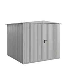 Hörmann Gartenhäuser & Gerätehäuser - Berry-Gerätehaus Classic-S Typ 2, ca. B258,8/H216/T247,7 cm Weißaluminium