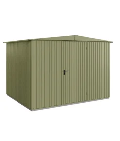 Hörmann Berry-Gerätehaus Classic-S Typ 3, ca. B323,6/H219,4/T247,7 cm Schilfgrün Best