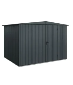 Hörmann Berry-Gerätehaus Classic-S Typ 3, ca. B323,6/H219,4/T247,7 cm Anthrazit Discount