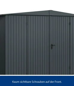 Hörmann Berry-Gerätehaus Classic-S Typ 3, ca. B323,6/H219,4/T247,7 cm Anthrazit Discount