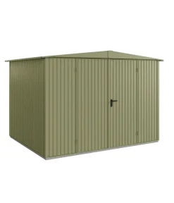 Hörmann Gartenhäuser & Gerätehäuser - Berry-Gerätehaus Classic-S Typ 3, ca. B323,6/H219,4/T247,7 cm Quarzgrau