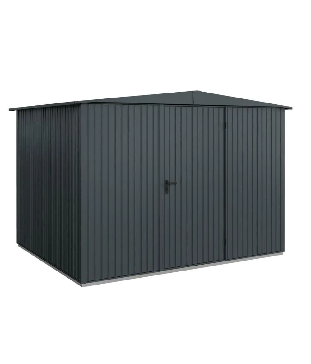 Hörmann Berry-Gerätehaus Classic-S Typ 3, ca. B323,6/H219,4/T247,7 cm Anthrazit Hot