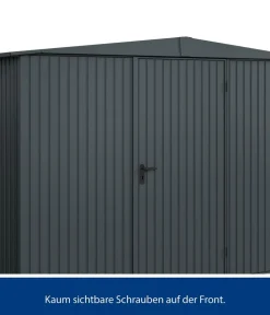 Hörmann Berry-Gerätehaus Classic-S Typ 3, ca. B323,6/H219,4/T247,7 cm Anthrazit Hot