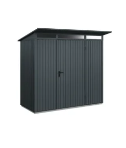 Hörmann Berry-Gerätehaus Classic-P Typ 1, ca. B247,9/H228,6/T153 cm Anthrazit Hot