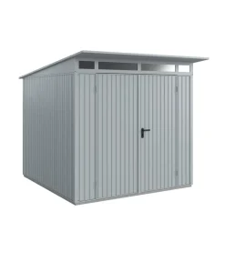 Hörmann Berry-Gerätehaus Classic-P Typ 2, ca. B247,9/H232,3/T283,4 cm Fenstergrau Outlet