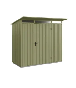 Hörmann Berry-Gerätehaus Classic-P Typ 1, ca. B247,9/H228,6/T153 cm Schilfgrün New