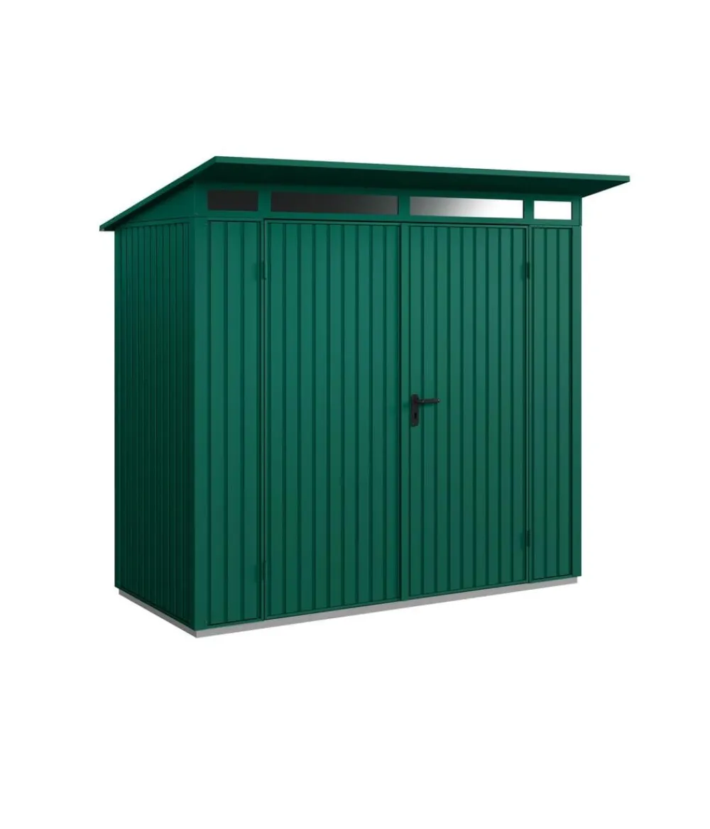 Hörmann Gartenhäuser & Gerätehäuser - Berry-Gerätehaus Classic-P Typ 1, ca. B247,9/H228,6/T153 cm Moosgrün