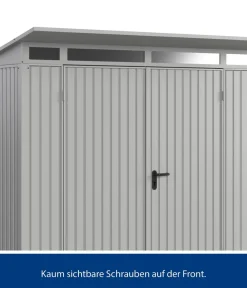 Hörmann Gartenhäuser & Gerätehäuser - Berry-Gerätehaus Classic-P Typ 1, ca. B247,9/H228,6/T153 cm Schilfgrün