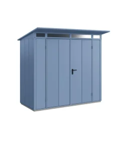 Hörmann Berry-Gerätehaus Modern-P Typ 1, ca. B247,9/H228,6/T153 cm Taubenblau