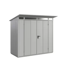 Hörmann Berry-Gerätehaus Modern-P Typ 1, ca. B247,9/H228,6/T153 cm Weißaluminium Sale