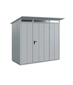 Hörmann Gartenhäuser & Gerätehäuser - Berry-Gerätehaus Modern-P Typ 1, ca. B247,9/H228,6/T153 cm Fenstergrau