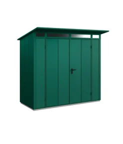Hörmann Gartenhäuser & Gerätehäuser - Berry-Gerätehaus Modern-P Typ 1, ca. B247,9/H228,6/T153 cm Moosgrün