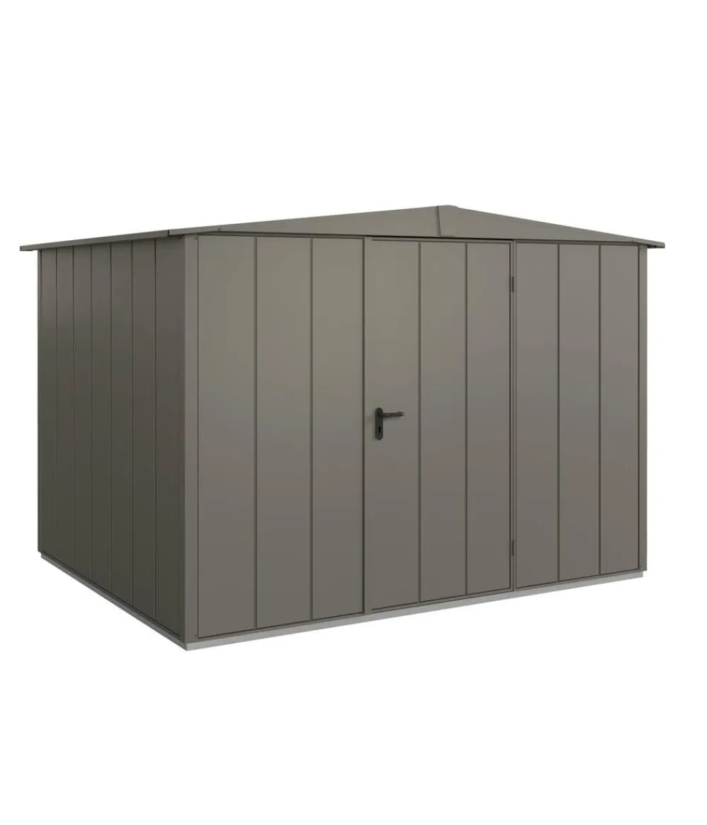 Hörmann Berry-Gerätehaus Modern-S Typ 3, ca. B323,6/H219,4/T247,7 cm Quarzgrau