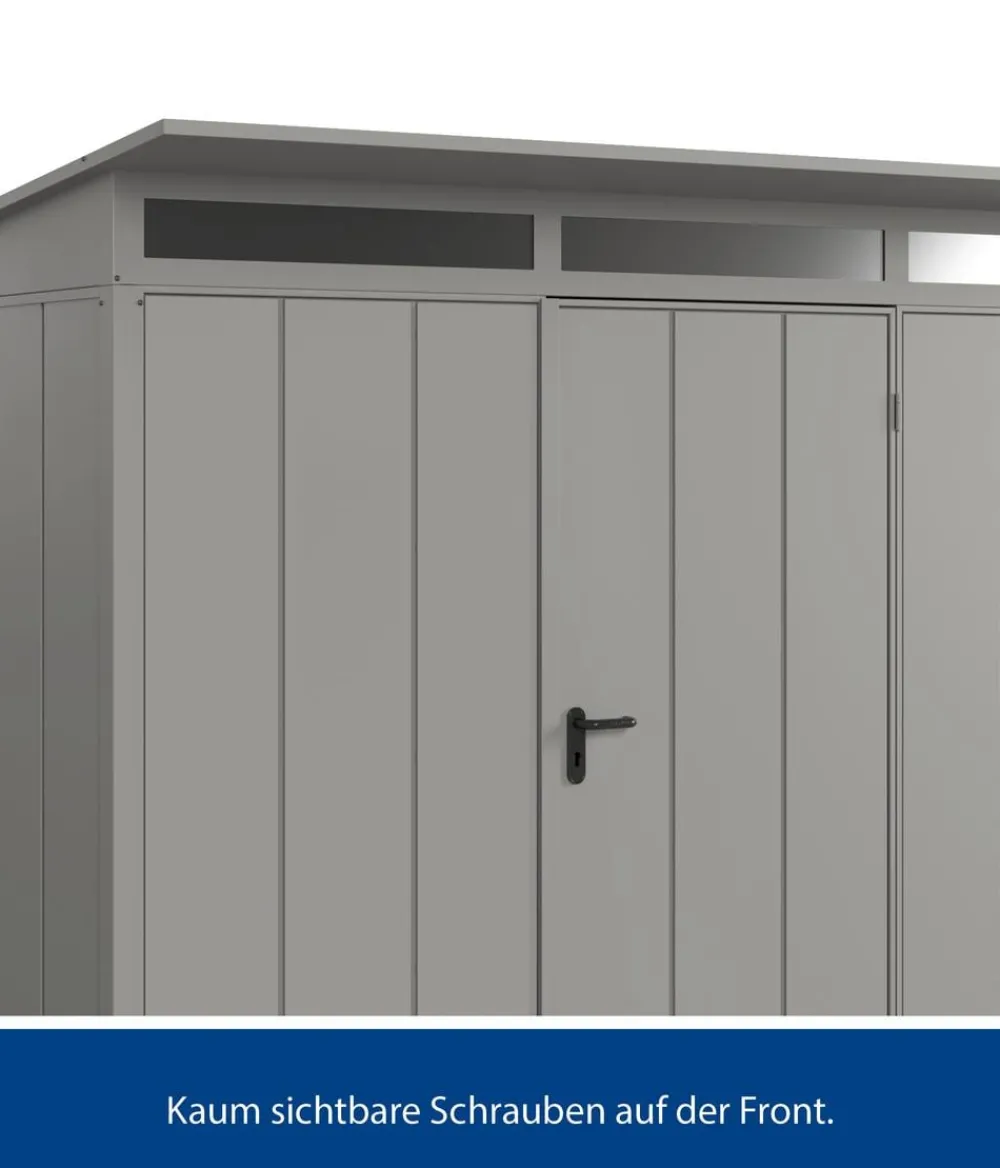 Hörmann Gartenhäuser & Gerätehäuser > Berry-Gerätehaus Modern-P Typ 3, ca. B312,7/H232,3/T283,4 cm