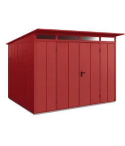 Hörmann Gartenhäuser & Gerätehäuser - Berry-Gerätehaus Modern-S Typ 3, ca. B323,6/H219,4/T247,7 cm Weißaluminium