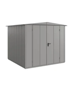 Hörmann Berry-Gerätehaus Modern-S Typ 2, ca. B258,8/H216/T247,7 cm Graualuminium Discount