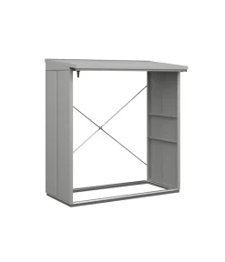 Hörmann Berry-Kaminholzregal Modern Weißaluminium Online