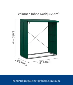 Hörmann Kaminholzregale > Berry-Kaminholzregal Classic