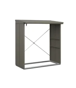 Hörmann Berry-Kaminholzregal Modern Quarzgrau Outlet