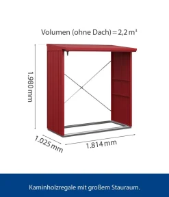 Hörmann Kaminholzregale > Berry-Kaminholzregal Classic