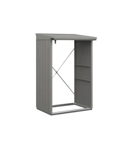 Hörmann Berry-Kaminholzregal Classic Graualuminium Hot